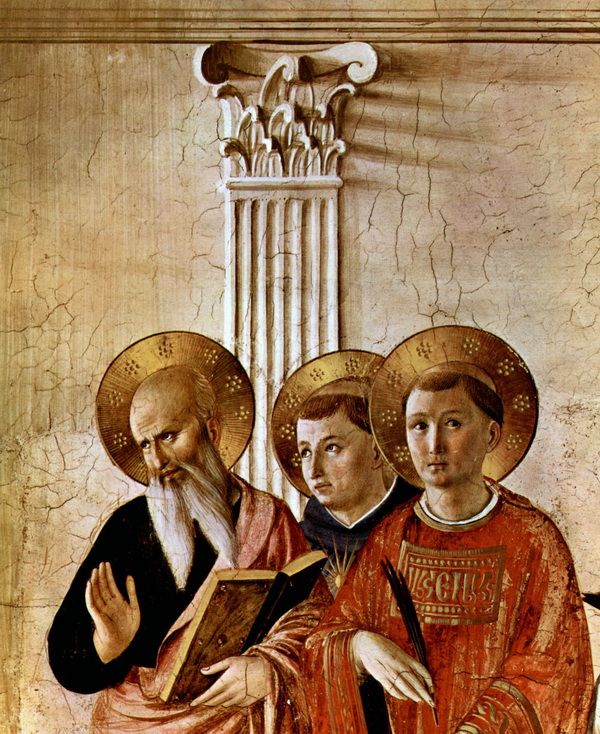 Купить картину Святые (Saints) Фра Беато Анджелико на стену от 530 руб. в  DasArt