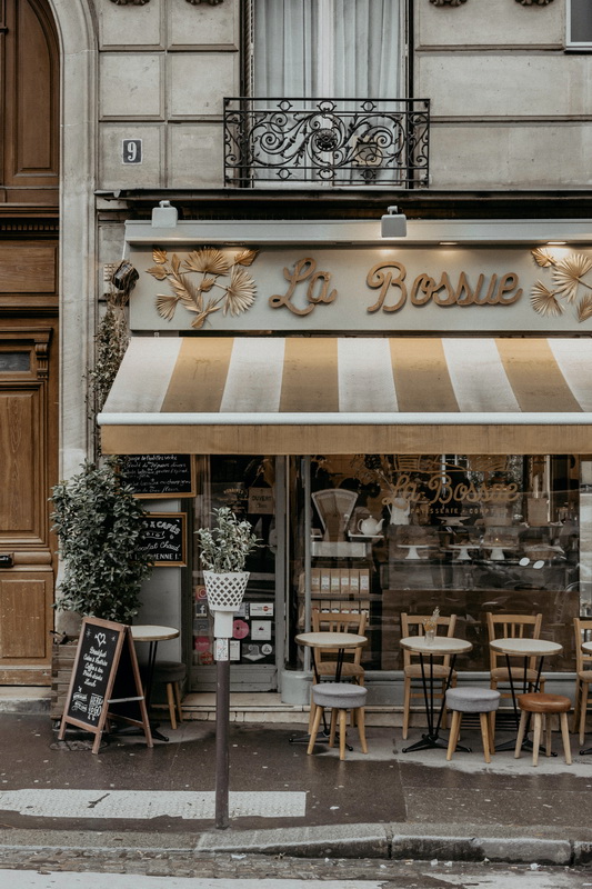 Картина маслом Кафе в париже 