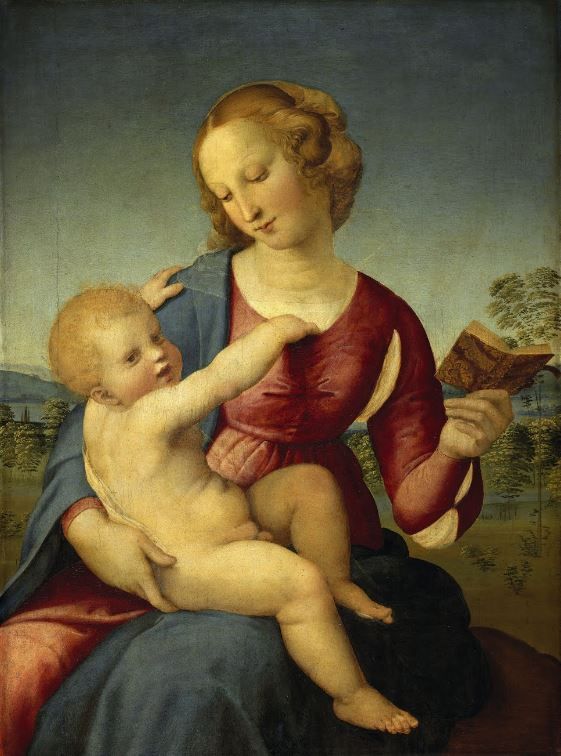 Постер Мадонна Колонна (1508) Рафаэль Санти