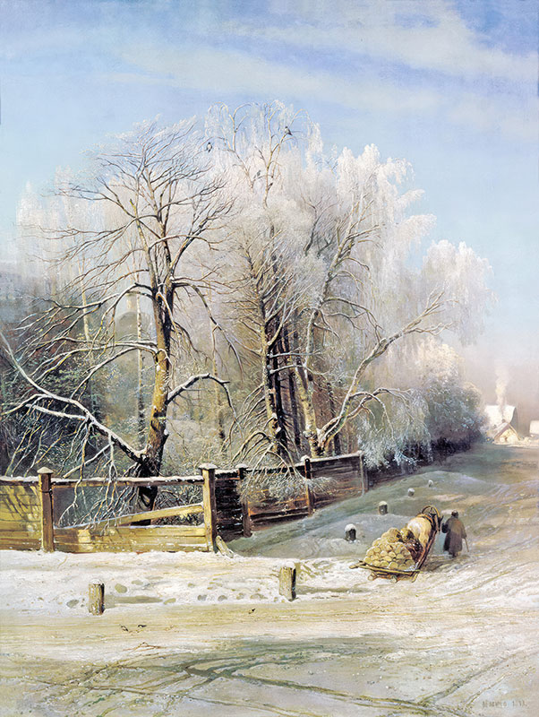 Постер Зимний пейзаж (Winter Landscape)  