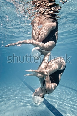 Картина Синхронное плавание 
