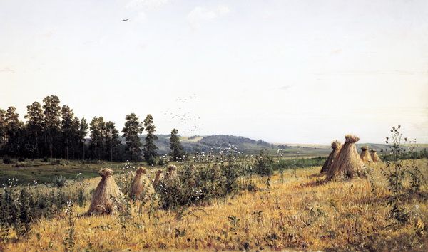 Постер Пейзаж Полесья (Polesie landscape) Шишкин Иван