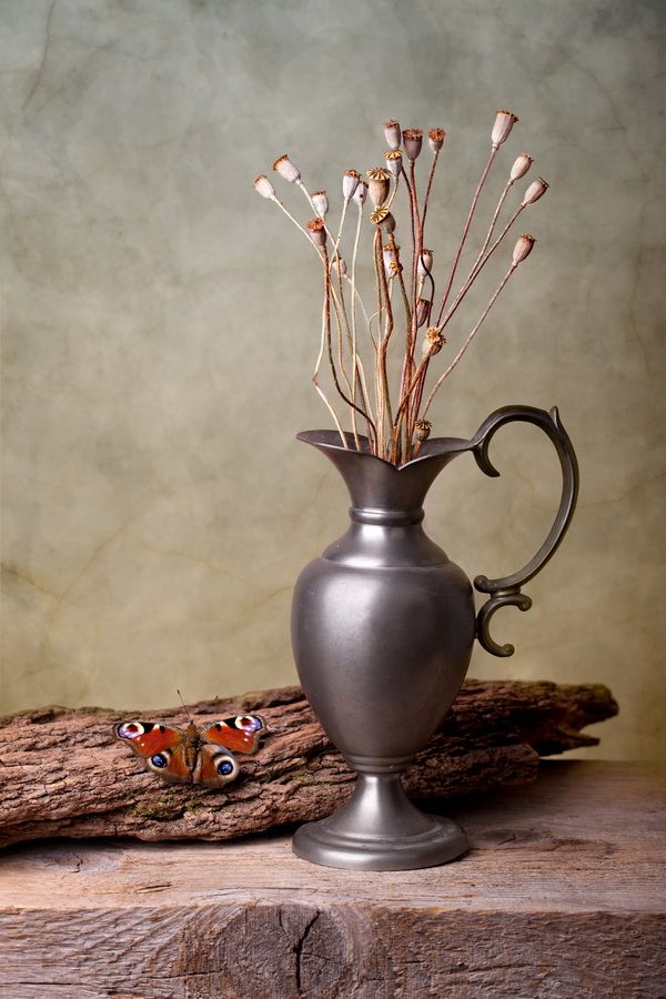Постер Ваза с гербарием (Vase with herbarium)  
