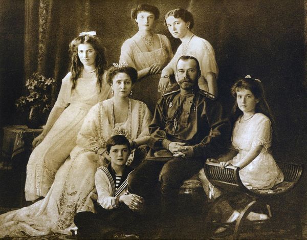 Картина Семья Романовых 