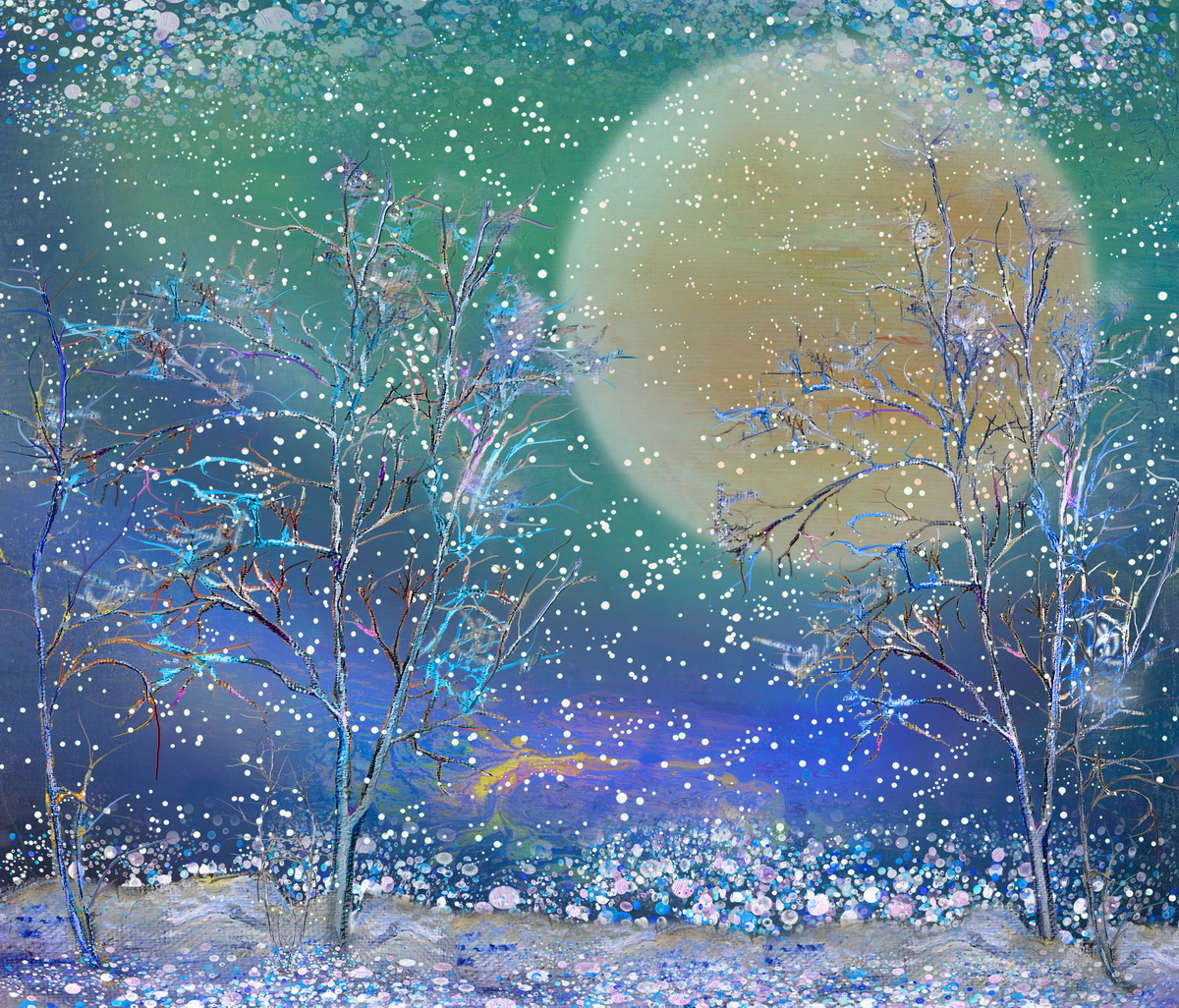 Картина Арт луна 