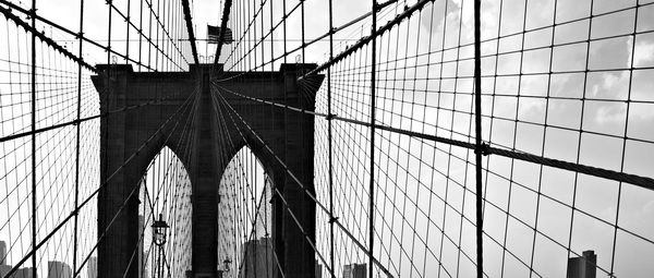 Постер Бруклинский мост в Нью-Йорке  
