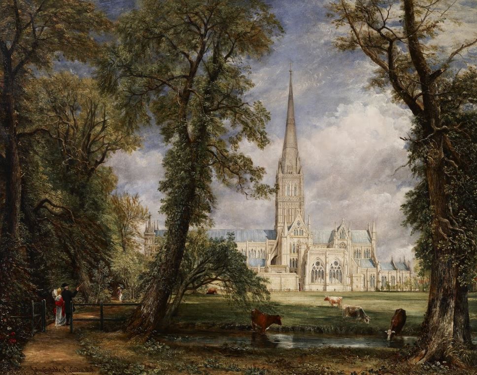 Картина Солсберийский собор (вид из сада) (1826) Констебл Джон