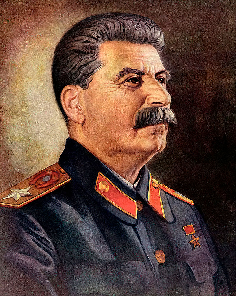 Постер Сталин И. на стену купить от 290 рублей в арт-галерее DasArt