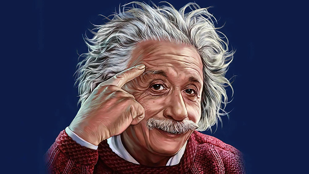 Постер Думай как Эйнштейн на стену купить от 290 рублей в арт-галерее DasArt