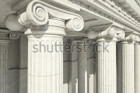 Картина Классические капители греческих колонн 
