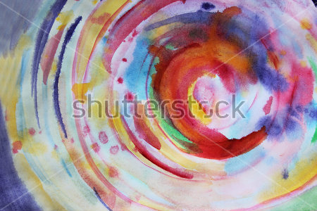 Картина маслом Разноцветные круги 