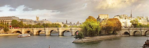 Картина маслом Мост в Париже 