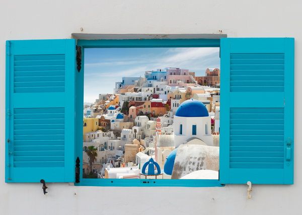 Картина Окно в Греции 