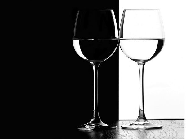 Постер Два бокала (Two wine glasses) 