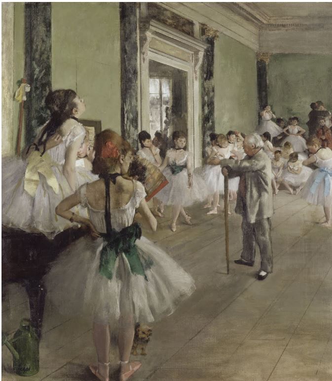 Постер Танцевальный класс (1874) Дега Эдгар